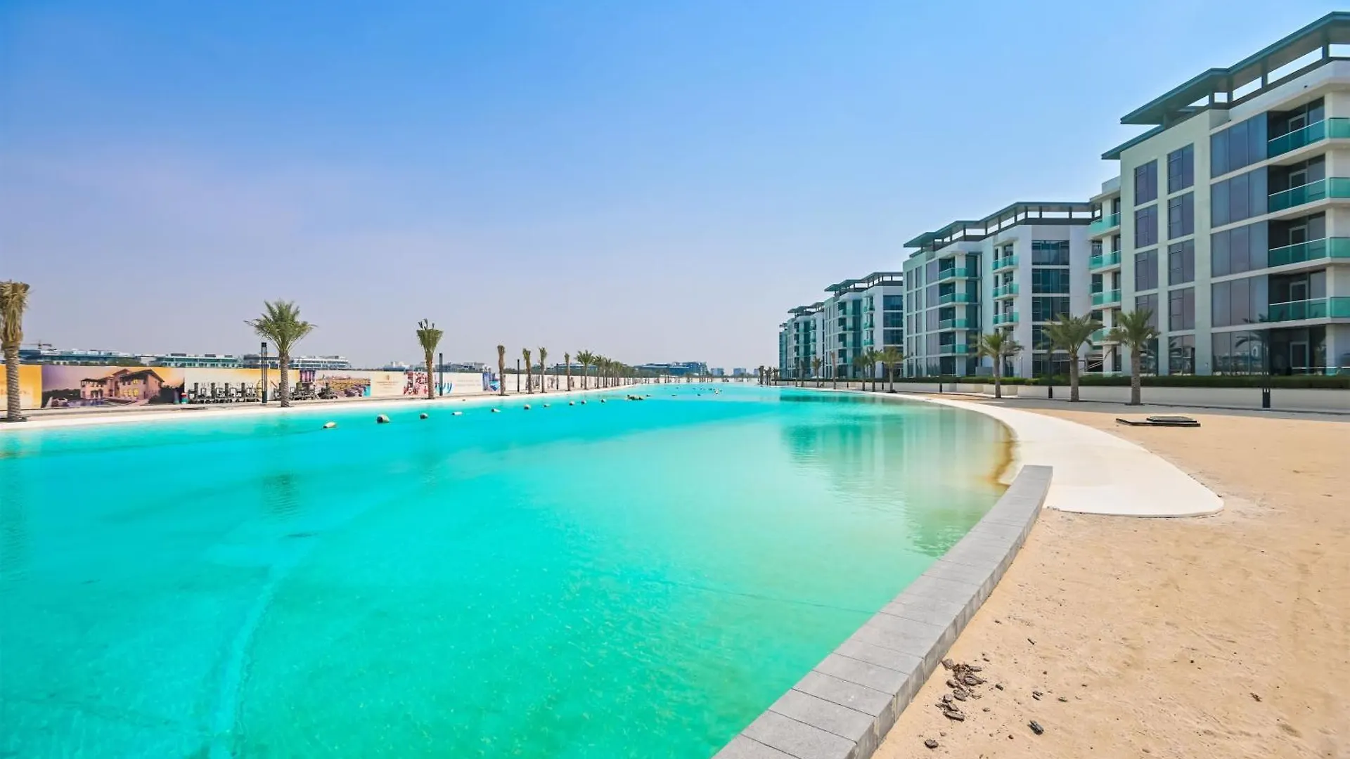 1Br Haven With Lagoon Serenity In District One Meydan Dubai United Arab Emirates